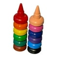 thumbnail image 2 of Clearance Sale! Dusknt Painting Crayons Fun Stationery Finger Crayon Set 12 Color Set, 2 of 9