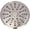 Brushed Nickel, variant on Aqua Elegante Luxury Rain Shower Head for Overhead Waterfall Showers - 2.5 GPM - Polished Chrome
