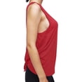 thumbnail image 6 of Tank Tops for Women Racerback Sleeveless Summer Athletic Tank Tops Scoop Neck Basic Undershirt Workout Sports Shirts Lightweight Racerback Breathable Tee (Watermelon Red,XXL), 6 of 7