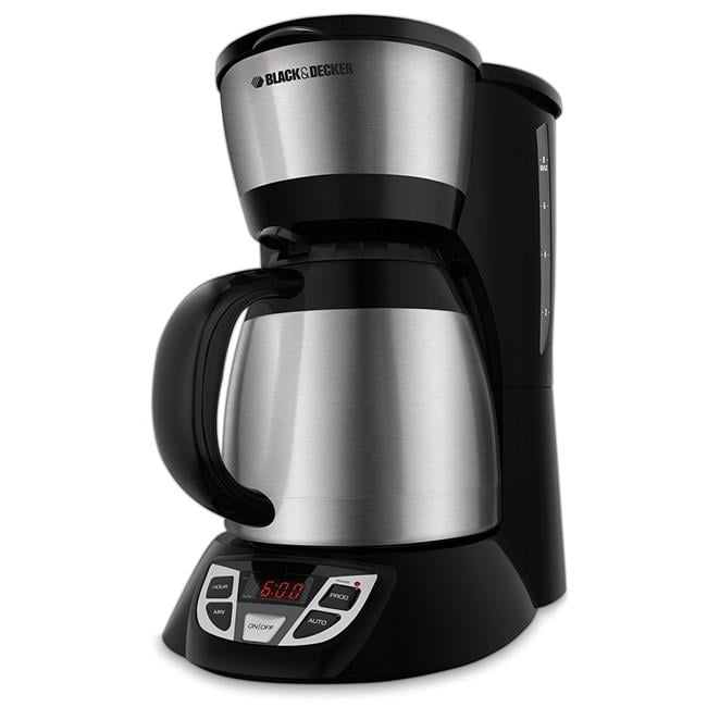 Black & Decker CM0755S 12Cup Black Decker Drip Coffeemaker, Silver