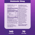 thumbnail image 3 of NATROL MELATONINA 10MG 140 GOMITAS STRAWBERRY, 3 of 4