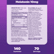thumbnail image 3 of NATROL MELATONINA 10MG 140 GOMITAS STRAWBERRY, 3 of 4