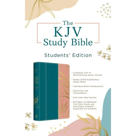 KJV Study Bible: The KJV Study Bible, Students' Edition [Tropical Botanicals] (Hardcover)
