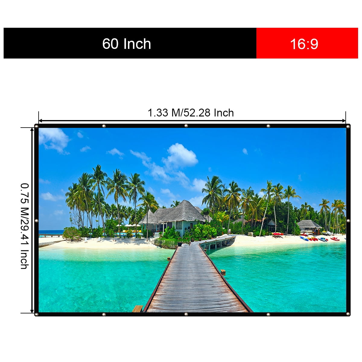 Portable Projector Screen 