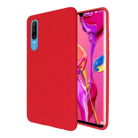 Funda para Huawei P30 Soft Rojo Molan Cano Soft Jelly
