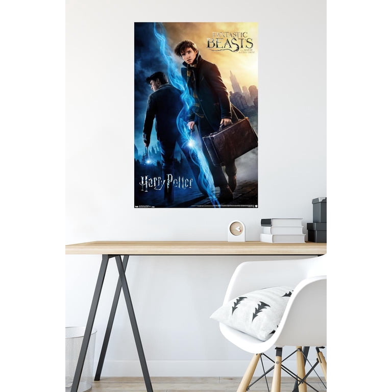 Poster Harry Potter La Baguette Choisit Le Magicien - 61 X 91,5 Cm Officiel