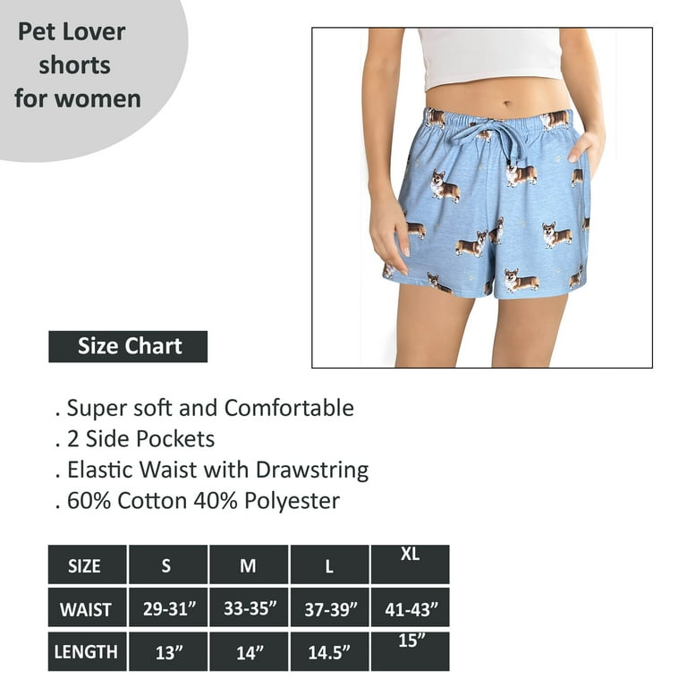 Corgi pajama shorts sale