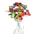 thumbnail image 3 of Koszal 10/20/50Pcs Artificial Butterfly Insert Rod Garden Decor DIY Flower Arrangement, 3 of 8