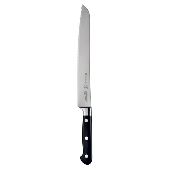 Cuchillo para pan Messermeister Meridian Elite de 9 pulgadas, acero alemán