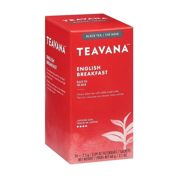 Teavana, SBK12416720, English Breakfast, 24 / Box