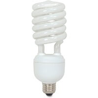 

Satco 40-watt T4 Spiral CFL Bulb - 40 W - 120 V AC - Spiral - T4 Size - White Light Color - E26 Base - 10000 Hour - 6920.3°F (3826.8°C) Color Temperature - 82 CRI - Energy Saver - 1 Each