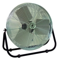 TPI 1-Phase, 120V 12" Industrial Floor Fan 1/12 HP