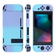 XIHAMA PlayVital Back Cover for Nintendo Switch Console, Handheld Controller Separable Protector Hard Shell for NS Joycon, Customized Dockable Protective Case for Nintendo Switch
