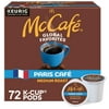 Mccafe Paris Café, Single Serve Coffee Keurig K-Cup Pods, Medium Roast Coffee, 72 Count