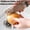 gray, variant on Vegetable and fruit refreshing three in one multifunctional silicone brush potato cleaner, kitchen sink cleaning tool, essential for home camping