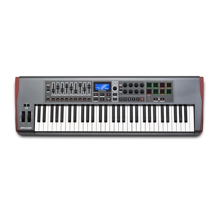 Novation IMPULSE 61 61 Key Weighted USB MIDI Keyboard Controller w/ USB Port New
