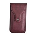 thumbnail image 2 of Funda para teléfono con cierre magnético Funda para teléfono Cartera para cinturón Cuero rojo Colcomx Funda para teléfono, 2 of 7