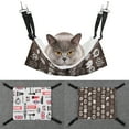 thumbnail image 2 of Chat Hamac Créatif Réglable Chaud Polaire Animal Cage Hamac Animal Suspendu Lit, 2 of 5