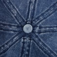 thumbnail image 3 of Women Denim Newsboy Cap Slouchy Newsboy Hat Visor Beret Flat Cap Vintage Oversized Cabbie Hat Cotton Octagonal Cap, 3 of 6