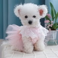 thumbnail image 5 of Pet Puffy Gauze Dress Princess Skirt for Dog For Small Medium Dog, 5 of 6