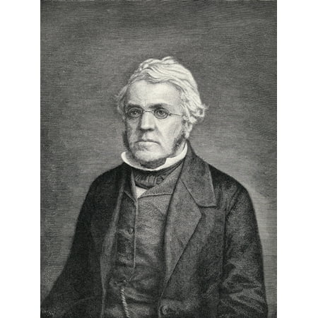 William Makepeace Thackeray 1811-1863 English Novelist And Humorist Engraved By W B Closson From A Daguerreotype Taken By Brady During Thackerays Trip To America From The Book The Century Illustrated