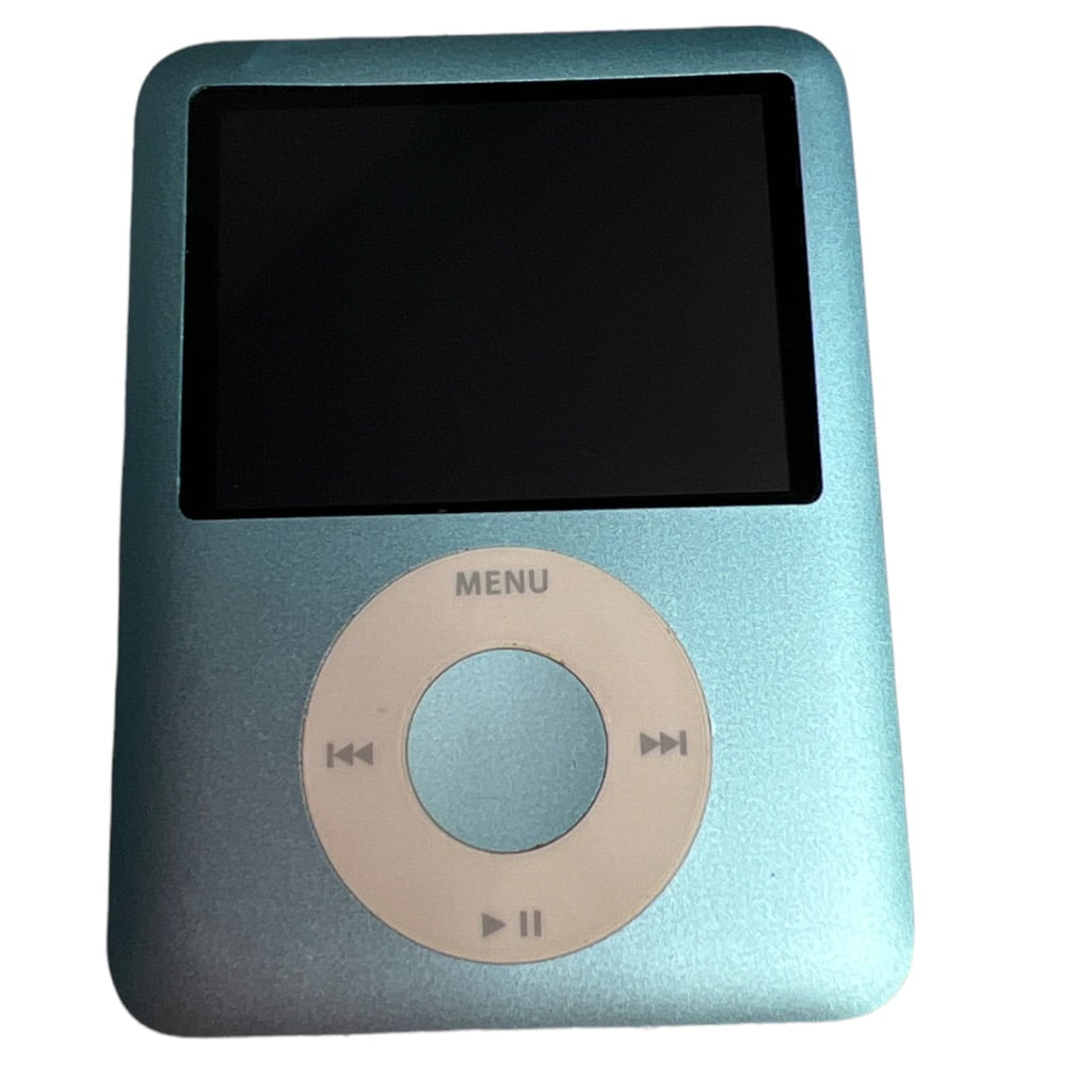 Used Apple iPod Nano Generation 8GB Blue, Like New , Plain White Box Walmart.com