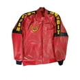 thumbnail image 6 of Bo Darville Bandit Red Genuine Leather Jacket, 6 of 7
