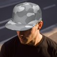 thumbnail image 6 of Camouflage Flat Baseball Cap – Adjustable Snapback Hat with Flat Bill, Breathable and Durable, Personalized Design for Sports, Travel & Daily Wear, 6 of 6