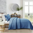 thumbnail image 4 of MarCielo 3-Piece Embroidered Quilt Bedspread Set, Oversized, 4 of 5