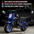 thumbnail image 6 of TOXOZERS Mini Bike,50cc 2-Stroke Dirt Bike for Backyard & Trail,20 MPH Max Speed,180 lbs Weight Limit, 6 of 6