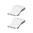 thumbnail image 4 of Hanes Ultimate Men's Ultra Cushion Low Cut Socks, 6-Pairs White 6-12, 4 of 4