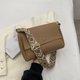 thumbnail image 4 of Bolso bandolera para mujer Bolso de hombro de moda de cuero PU para deportes al aire libre (caqui) Likrtyny Para Estrenar, 4 of 9