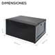 thumbnail image 3 of Paquete de 6 cajas de Almacenamiento para zapatos Gaon negro, 3 of 8