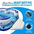 thumbnail image 6 of SereneLife SLINFL400 Blue Lake, Beach, Pool and River Floating Island Raft, 6 of 7