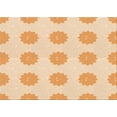 thumbnail image 1 of Ahgly Company Machine Washable Indoor Rectangle Transitional Golden Blonde Gold Area Rugs, 2' x 5', 1 of 7