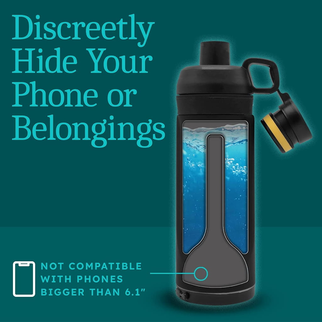 TINYSOME Diversion Water Bottle Tumbler Hidden Safe Coffee Mug for Cards Key Cash Valuables Money Storage Compartment Home Travel