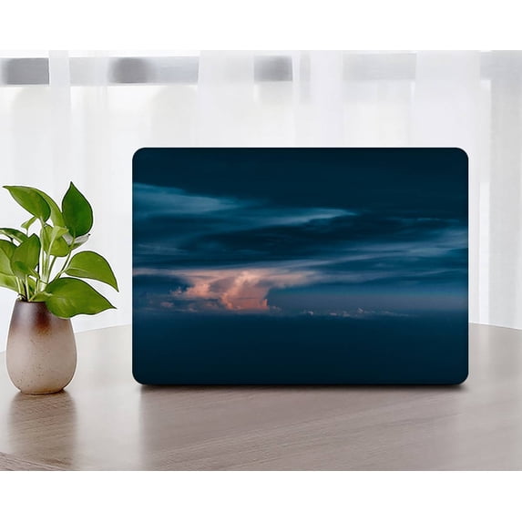 KSK KAISHEK Hard Shell Compatible Newest MacBook Pro 13" with Touch ID + Black Keyboard Cover Model: M1 A2338/A2289/A2251/A2159/A1989/A1706/A1708 (Colorful B 0499)
