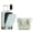 Green, variant on CQHXIAO Expandable Front Opening 20-Inch Carry-On Luggage Set with USB Port and Cup Holder Two-Piece ABS Suitcase, Ivory