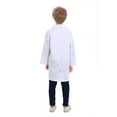 thumbnail image 4 of TOPTIE Kids Lab Coat For School Scientists Halloween Costume-White-8, 4 of 10