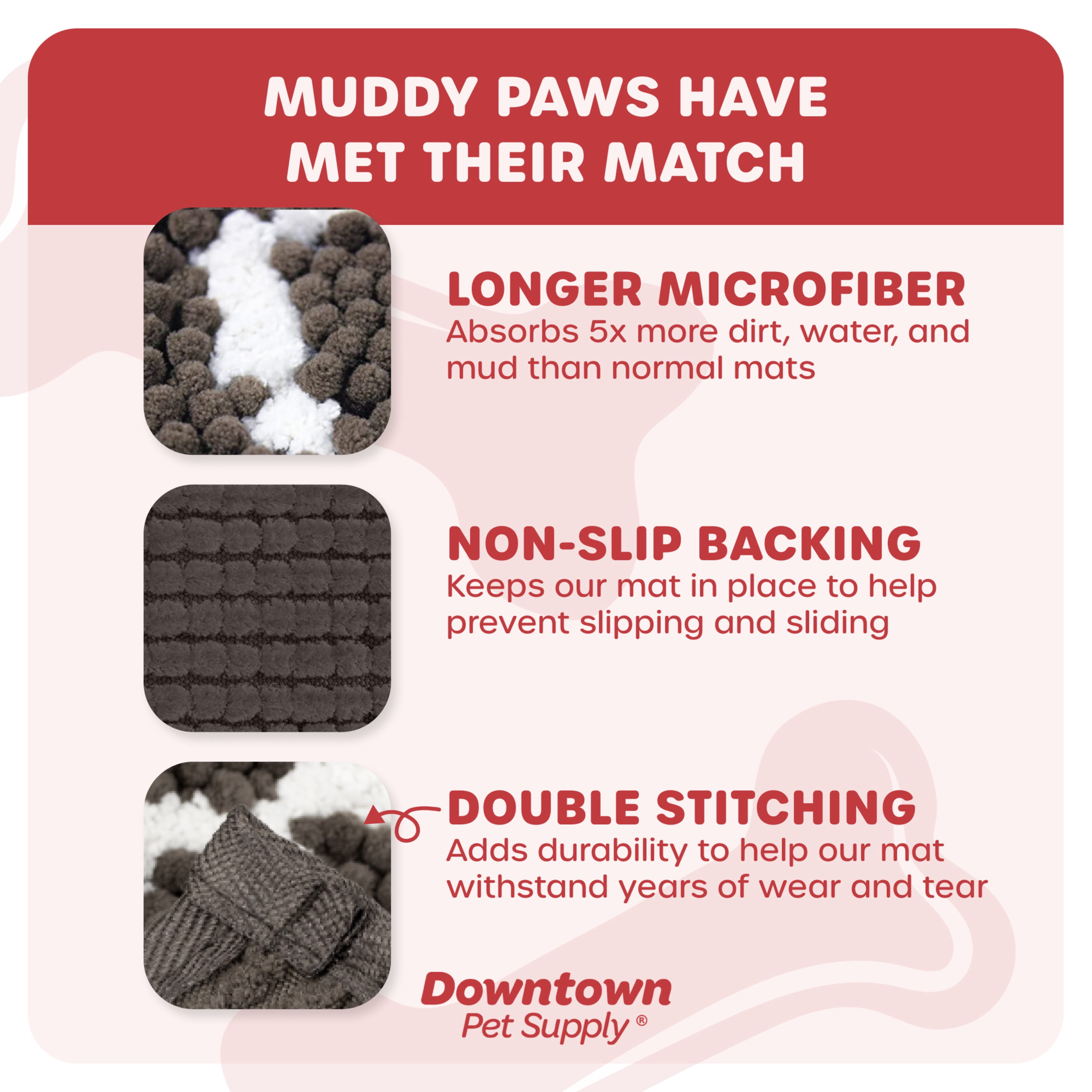 My doggy place microfiber dog cheap doormat