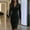 Black, variant on MORTTIC Women's Elegant Solid Color V-Neck Office & Formal Long Sleeve Bodycon Midi Dress For Spring Summer White，S