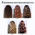 thumbnail image 2 of Ferros Profesionales Rizadoras De Cabello 5 En 1- Negro, 2 of 8