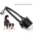 thumbnail image 4 of Cubierta de boca de para perro duradera con lazo ajustable Negro L jinwen Bozal para perros, 4 of 8