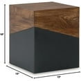 thumbnail image 6 of Trailbend Eclectic Accent End Table, Brown & Gunmetal, 6 of 8