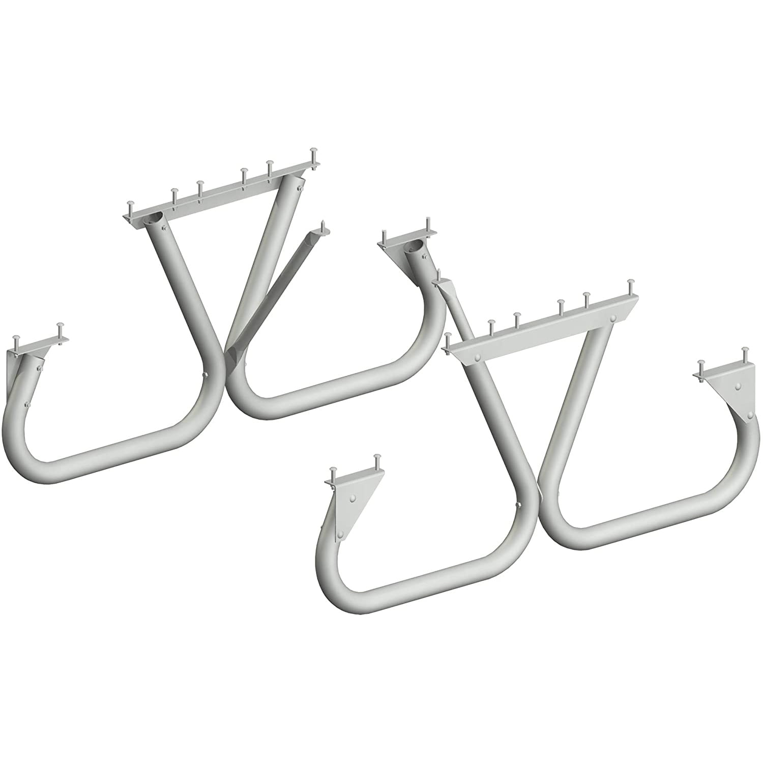 Pilot Rock 6 Foot Outdoor Steel Picnic Table Frame Kit (Legs Only