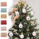thumbnail image 1 of Bolas de Navidad Set de 12 piezas, Adornos de Navidad Resistentes a la Shattering, Estilos Diversos, para Árboles Navideños y Decoración de Fiestas, Bolas de Cristal, Adornos de Navidad para, 1 of 9