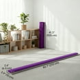 thumbnail image 2 of CoSoTower 7ft Folding Balance Beam, Gymnastics Beam with Wood Core, Purple, 2 of 7