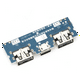 thumbnail image 4 of Cargador de batería Winyuyby Micro-USB/Tipo-C 5V 2.4A Dual USB 18650 Boost, placa base, accesorios para teléfono móvil, bricolaje, 4 of 6