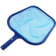 thumbnail image 1 of Red de malla fina de alta resistencia para una limpieza eficiente, rastrillo para hojas de piscina de calidad profesional de color azul, 1 of 6