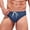a25-Navy, variant on Mens Bikini Swimwear Men Bikini Briefs Pouch Underwear for Men Bikini Briefs Mens Spandex Bikini Swim Briefs Size L,Black